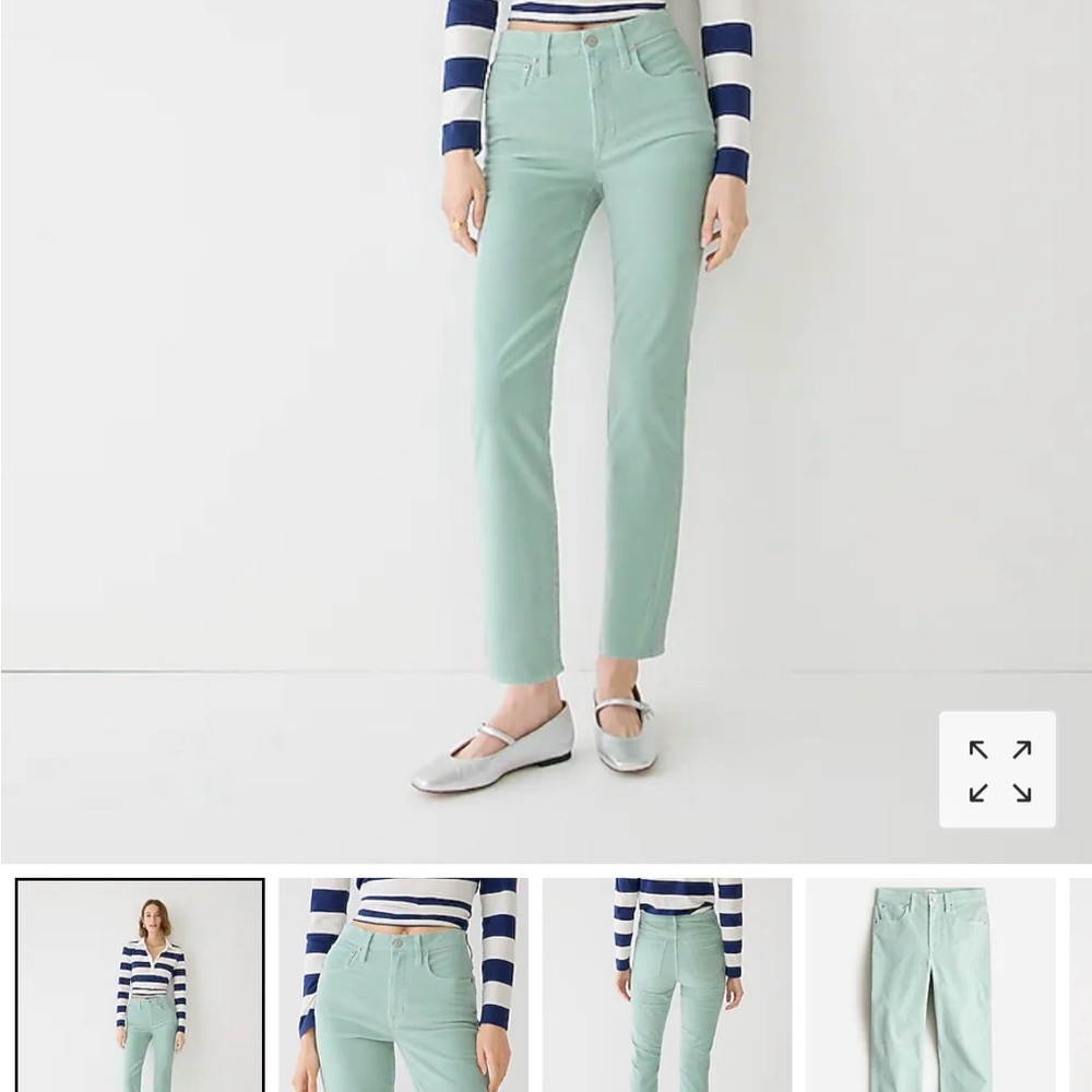 J. Crew Dusty Shale Pants - Picture 3 of 9